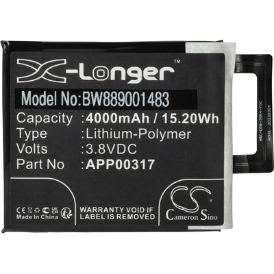 VHBW Батерия за Caterpillar CAT S62 Pro, 4000 mAh (889001483)