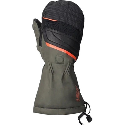 Lenz Heat glove 1.0 Finger Cap Hunting mittens unisex Zelená / oranžová – Hledejceny.cz