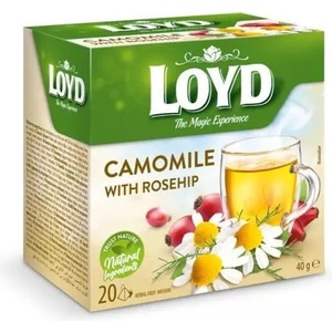 LOYD Чай Loyd пирамидален лайка с шипка 40 г