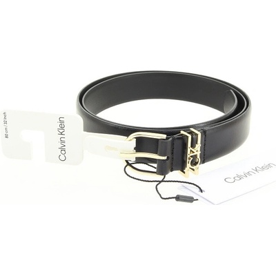 Calvin Klein dámský černý kožený pásek K60K612362-BEH-622