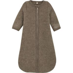 Huttelihut Детски бебешки спален чувал Huttelihut Kid's Sleeping Bag Wool Fleece Baby sleeping bag - Savannah Melange - размер 62/68 (512-0003-0112)