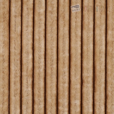 Umelá kožusina bronzová