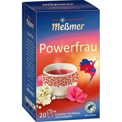 Meßmer Power žena bylinný čaj 20 čajových sáčků