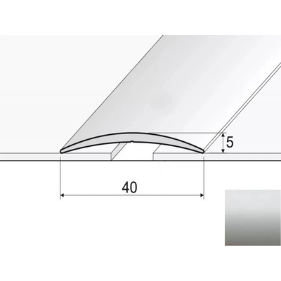 Effector A13 Prechodový profil STRIEBRO 2,7 m