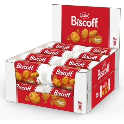 Lotus Biscoff Plnené sušienky s Biscoff krémom BOX 16 x 50 g