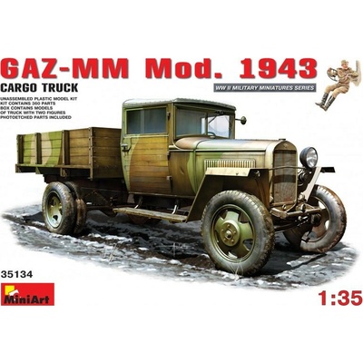 MiniArt GAZ-MM Mod 1943 Cargo Truck 1:35