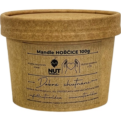 Nutworld Mandle hořčice v EKO kelímku 100 g