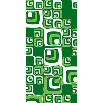 Dimex S-374 vliesová fototapeta na zeď Green Squares rozměry 110 x 220 cm