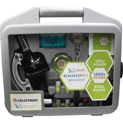 Mikroskop Celestron Microscope Kit 28 - kufřík (100-1200x) (#44120)