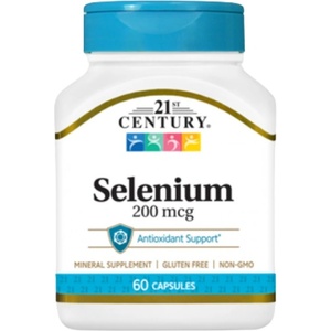 21st Century Selenium 200 mcg [60 капсули]