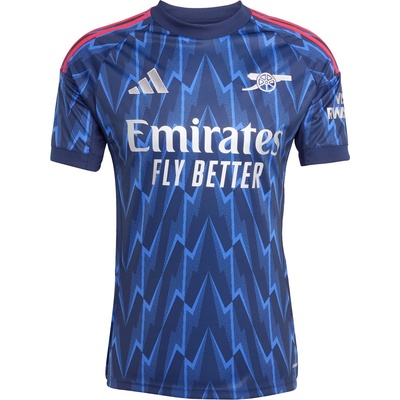 adidas Футболна фланелка Adidas Arsenal Away Shirt 2025 2026 Adults - Blue/Grey
