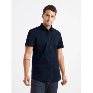 Celio Тъмносиня мъжка риза Celio Daslim Celio | Sin | МЪЖЕ | S