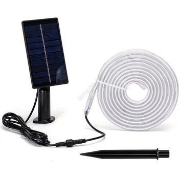 Aigostar - LED RGB соларна лента с регулируема яркост LED/1, 6W/3, 2V 5 m IP65 + с дистанционно управление (AI1744)