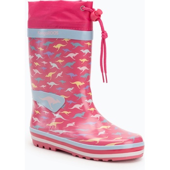 KangaROOS Детски гумени ботуши KangaROOS K-Summerrain fandago pink/kangaroo