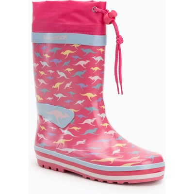 KangaROOS Детски гумени ботуши KangaROOS K-Summerrain fandago pink/kangaroo