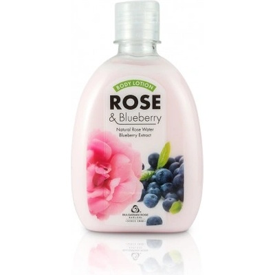 Bulgarian Rose Karlovo Bulgarian Rose Body Lotion Rose & Blueberry - Лосион за тяло роза и боровинка 320мл