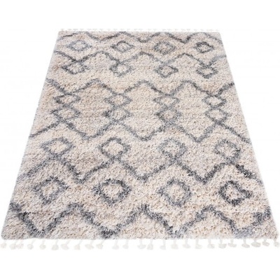 Makro Abra Shaggy AZTEC Q742C Krémový