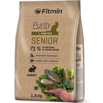 Fitmin cat Purity Senior rabbit 1,5 kg