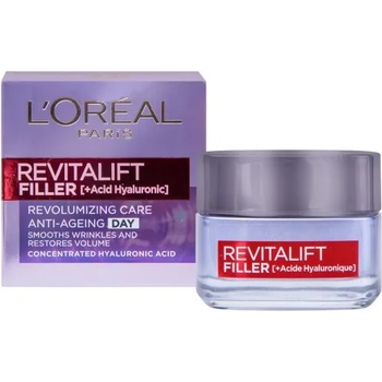 L'Oréal Revitalift Filler HA Anti-Age Day Cream - Дневен крем против стареене с хиалуронова киселина от серията "Revitalift Filler HA