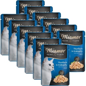Miamor Feine Filets in Jelly тонка риба в желе 12 x 100 г