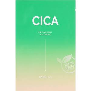 Barulab The Clean Vegan Cica Mask - Успокояваща текстилна маска с центела 1бр. /23г