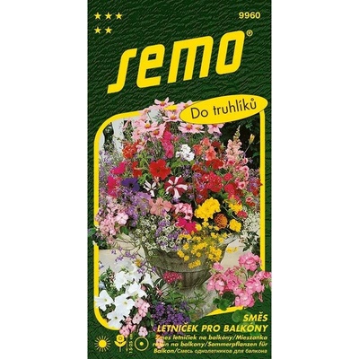 Směs letniček pro balkony Semo