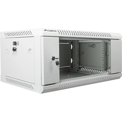 Lanberg Комуникационен шкаф Lanberg rack cabinet 19 wall-mount 4U / 600x450 for self-assembly (flat pack) (WF01-6404-10S)