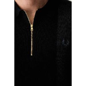 Fred Perry тениска с яка мъжка с памук (K2310)