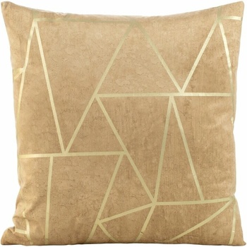 Takoy Zamatová BLINK 29 so zlatou geometrickou potlačou-HF-391072 45 x 45 cm