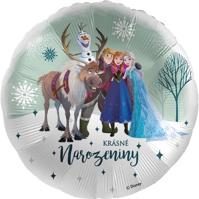 AMSCAN Balón foliový Frozen 2Krásné narozeninyLedové království43 cm