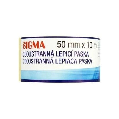 SIGMA Páska oboustranná lepicí 50 mm x 10 m
