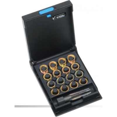 Sada k opravě závitů svíček M14x1.25 | Nerezové vložky 9,5mm | Volkel