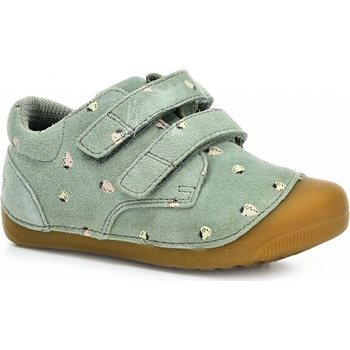 Bundgaard dětské celoroční botičky Petit Low BG101220-9202 Strawberries šedá