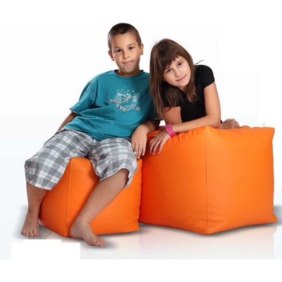 Intermedic SK sedací vak CUBE 37x37x37 cm oranžový