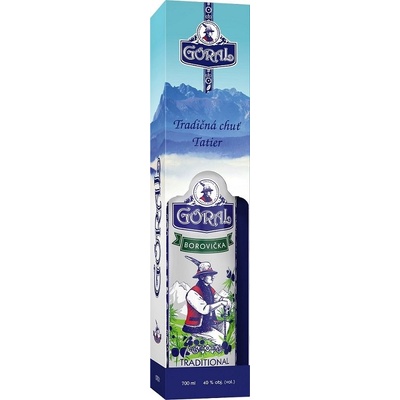 Goral Borovička Traditional 40% 0,7 l (kartón)