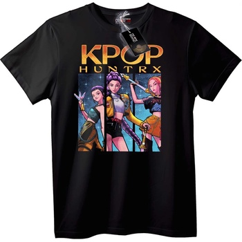 NOONEBRAND Тениска KPOP HUNTRX аниме - 2XL, White
