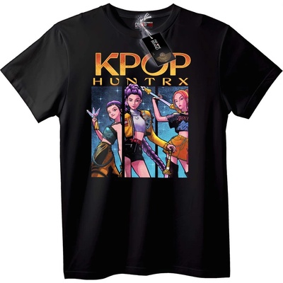 NOONEBRAND Тениска KPOP HUNTRX аниме - 2XL, White