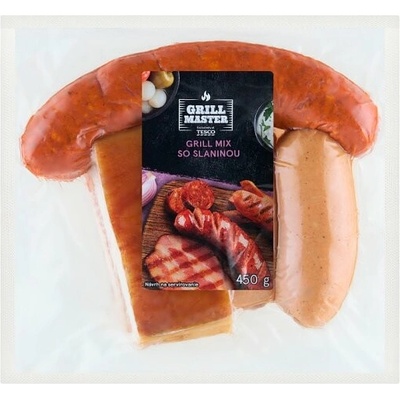 Tesco Grill Master Grill mix so slaninou 450 g