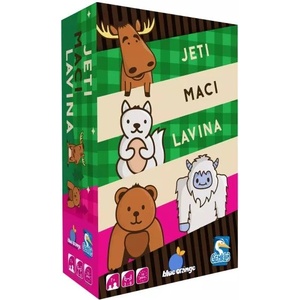 Gémklub Настолна игра „Йети, мече, лавина - на унгарски език (blu34861)
