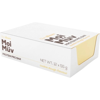 GymBeam MoiMüv Protein Pro Bar [12 x 55 грама] Бисквита