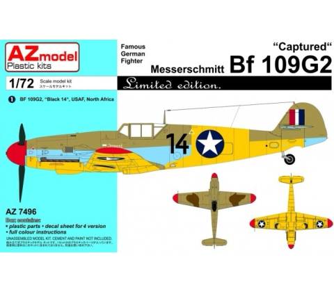 AZmodel BF 109GA-2 "CAPTURED1:72
