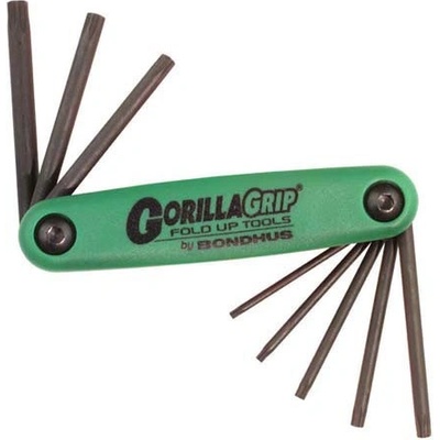 Bondhus Skladacie kľúče T06-T25 torx 8- dielna sada TF8S 32632