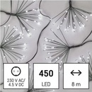 Emos D3C10 LED řetěz svítící trsy nano studená bílá 8mA