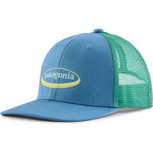 Patagonia Детска шапка с козирка Patagonia Kid's Trucker Hat Cap - 95 Oval Logo: Shore Blue - размер One Size (204-1695-6211)