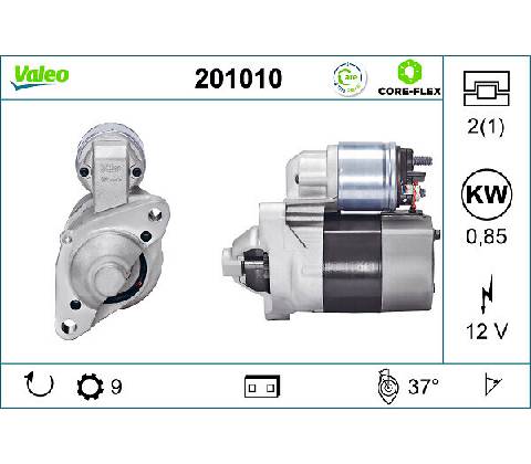 Štartér VALEO 201010