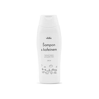 Vlnka Vyživující šampon proti padání vlasů s kofeinem Vlnka 250 ml