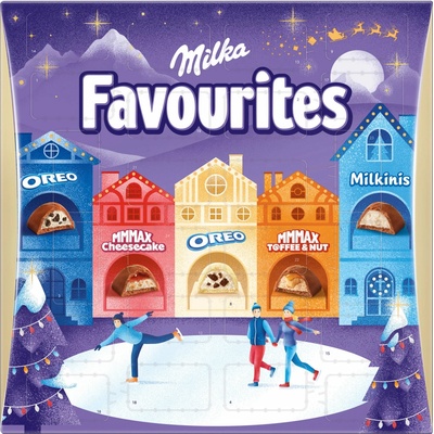 Milka Pop Up adventní kalendář 163 g