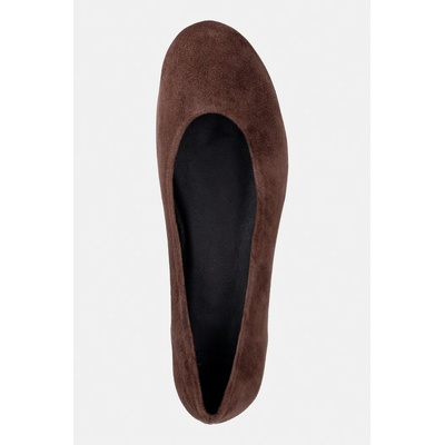 Weekend Max Mara балеринки от велур (2625526054600.CHOCOLATE)