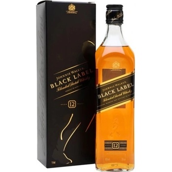 Johnnie Walker Black Label 12y 40% 1 l (kartón)