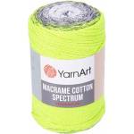 YARNART Macrame Cotton Spectrum 225 m 1326 Neon Green юта (Macrame Cotton Spectrum 1326)